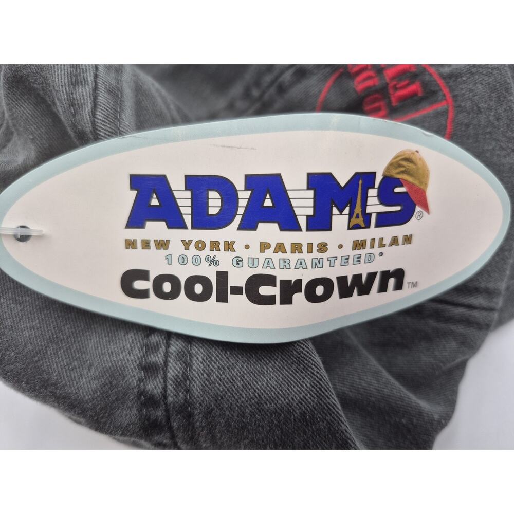 Adams Gray Cool Crown Cap Embroidered Firearms Institute NEW - Picture 7 of 9